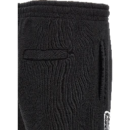 Black Cotton Joggers (Workout Pants)