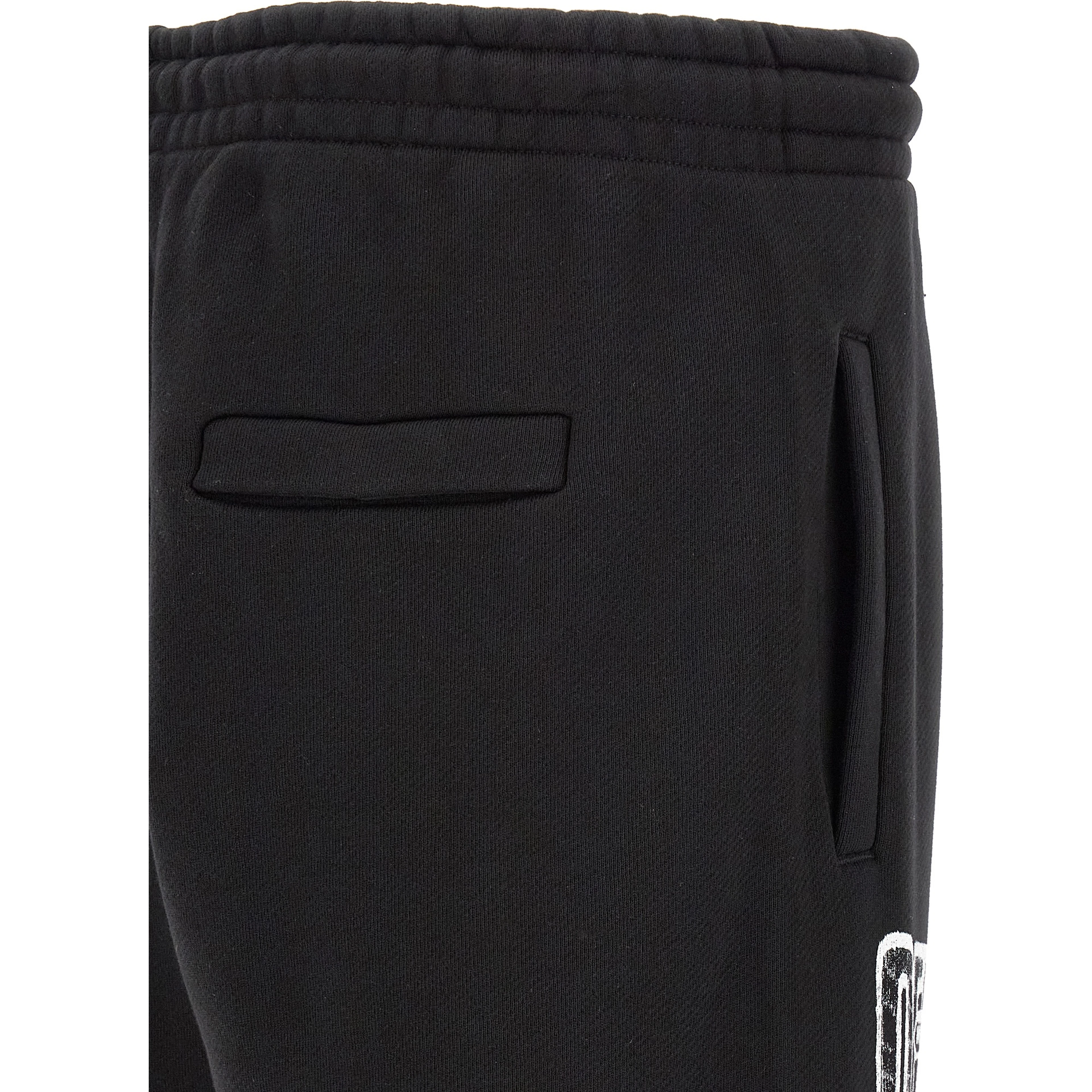 Black Cotton Joggers (Workout Pants)