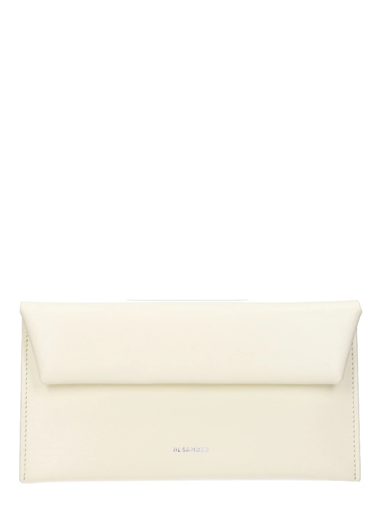 Beige Leather Wallet