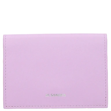 Pink Leather Cardholder