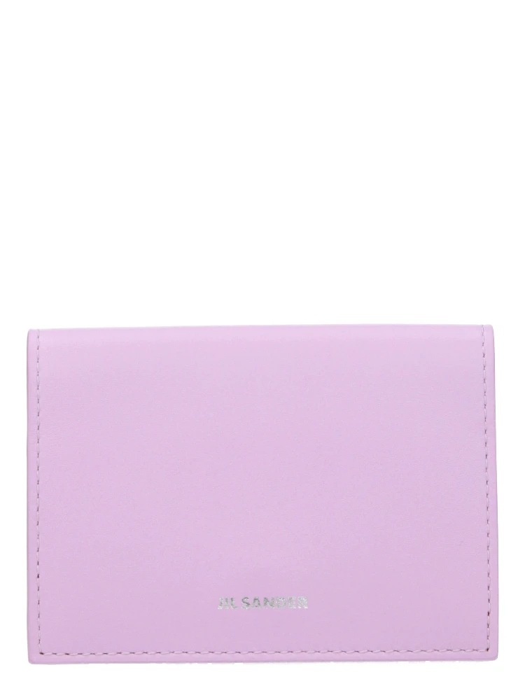 Pink Leather Cardholder