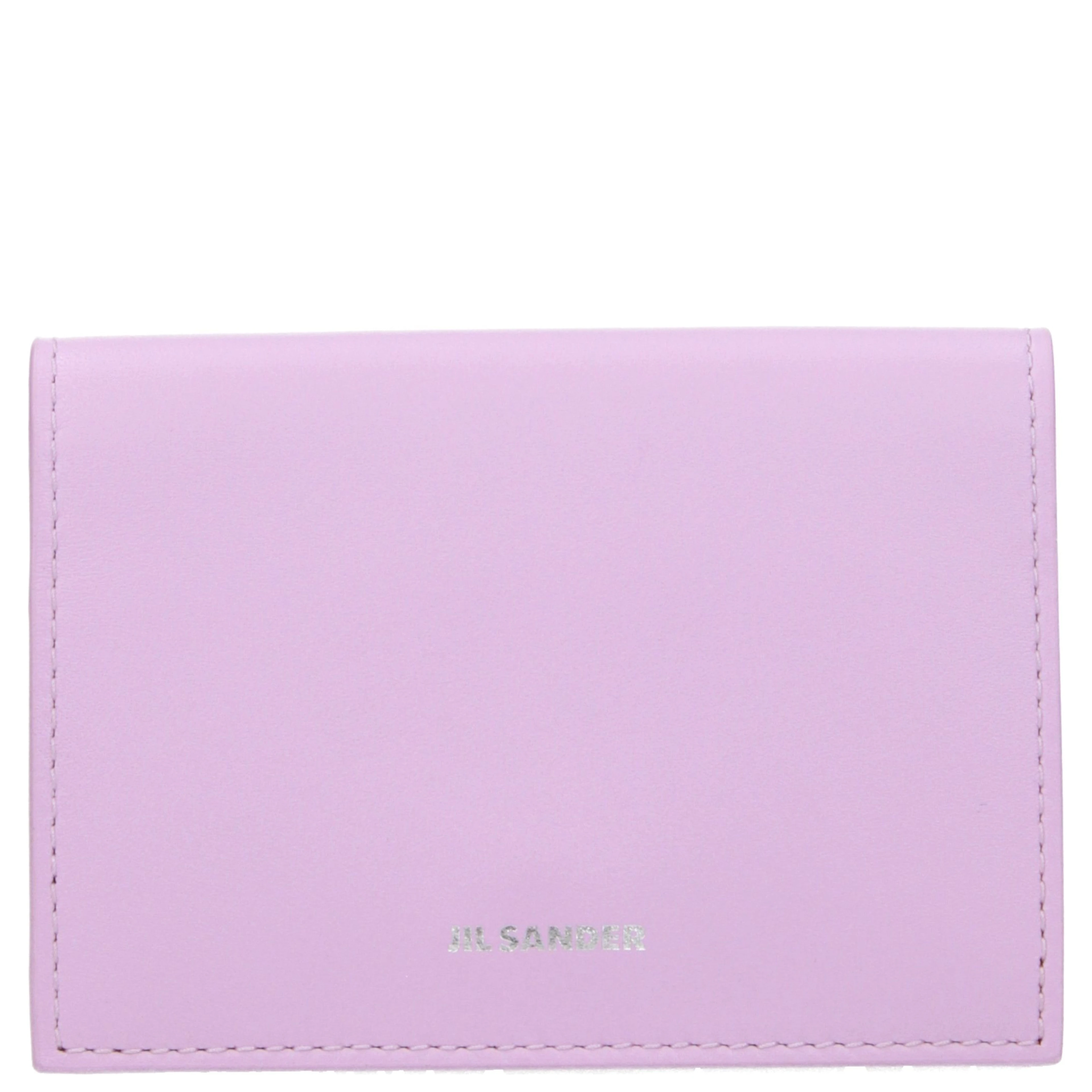 Pink Leather Cardholder
