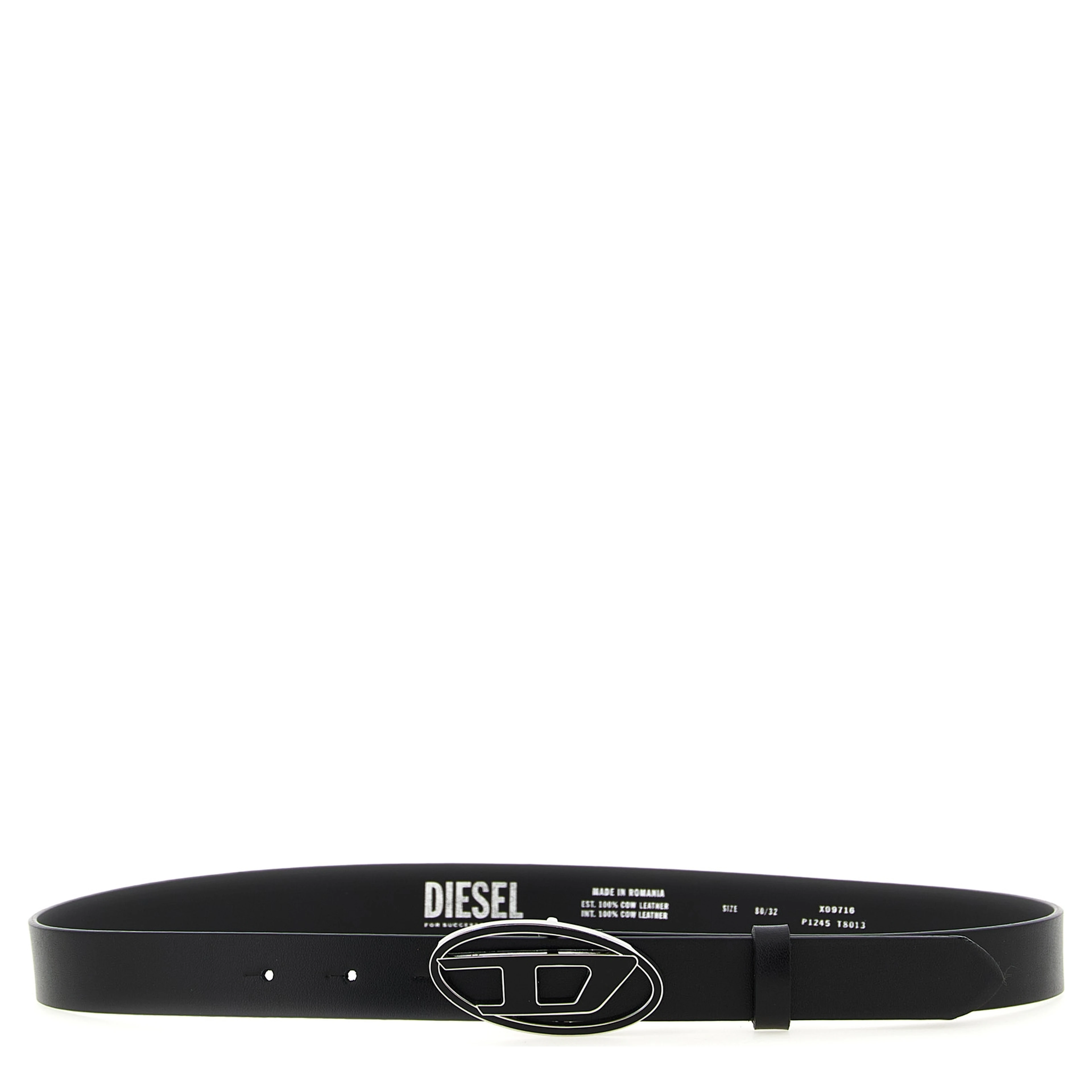 Black Other Fibres Regular Belt