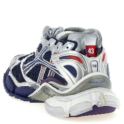 Multicolor Polyethylene Athletic Sneakers