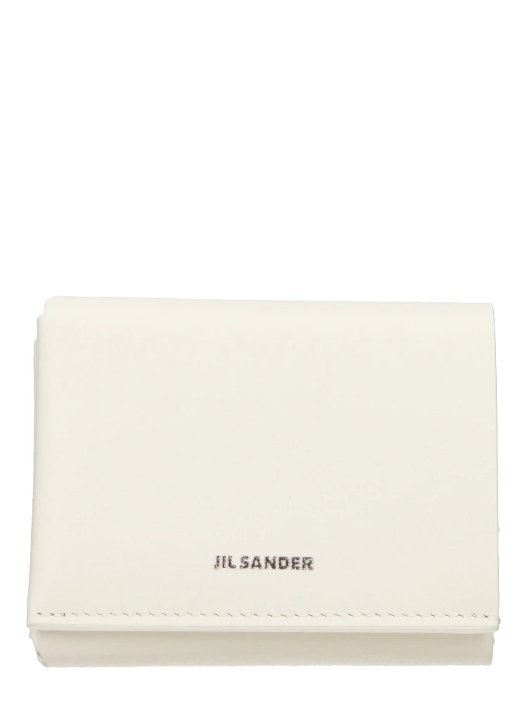 Beige Leather Wallet