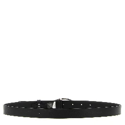 Black Other Fibres Regular Belt