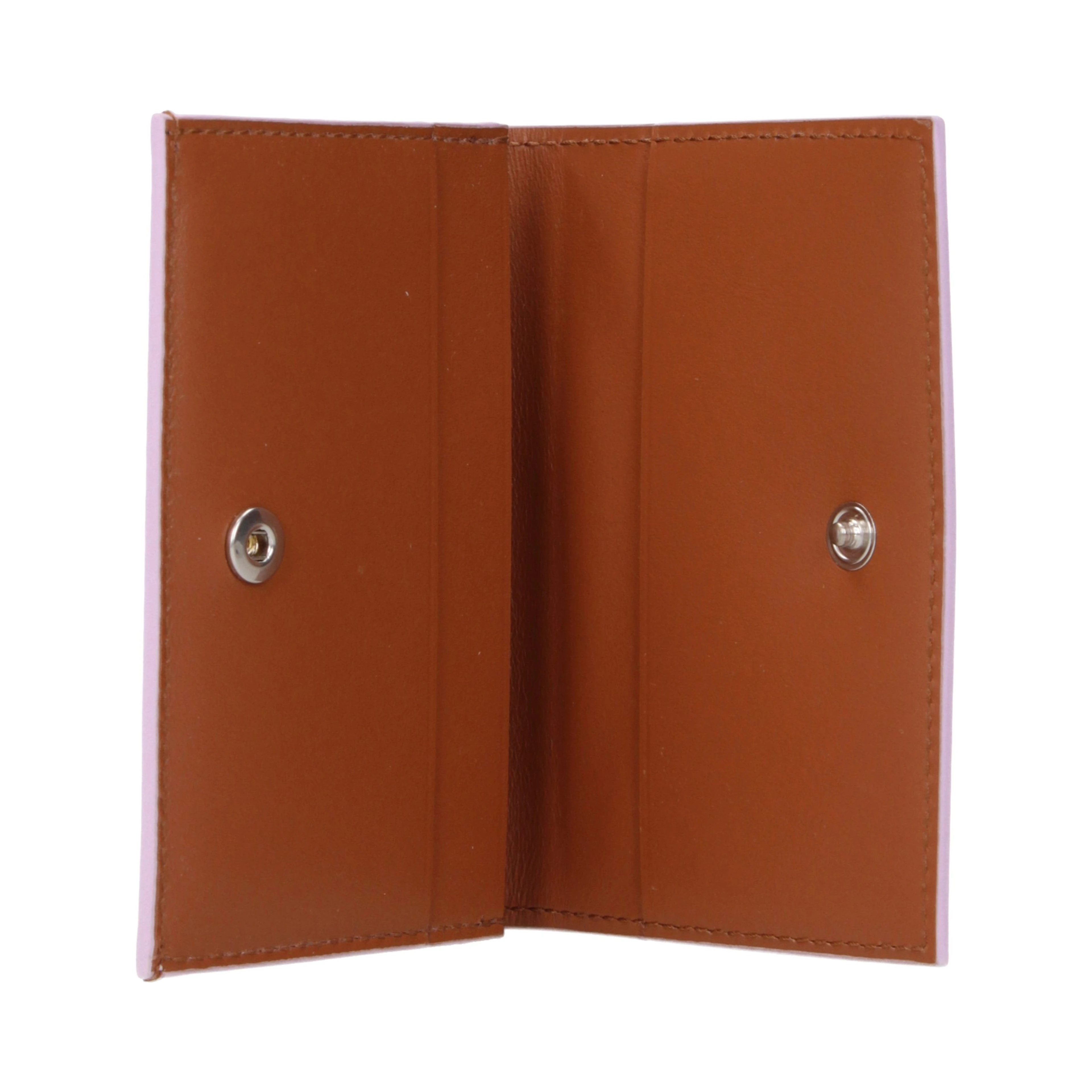 Pink Leather Cardholder