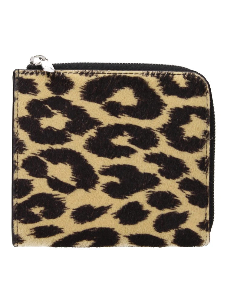 Beige Horsehair Wallet