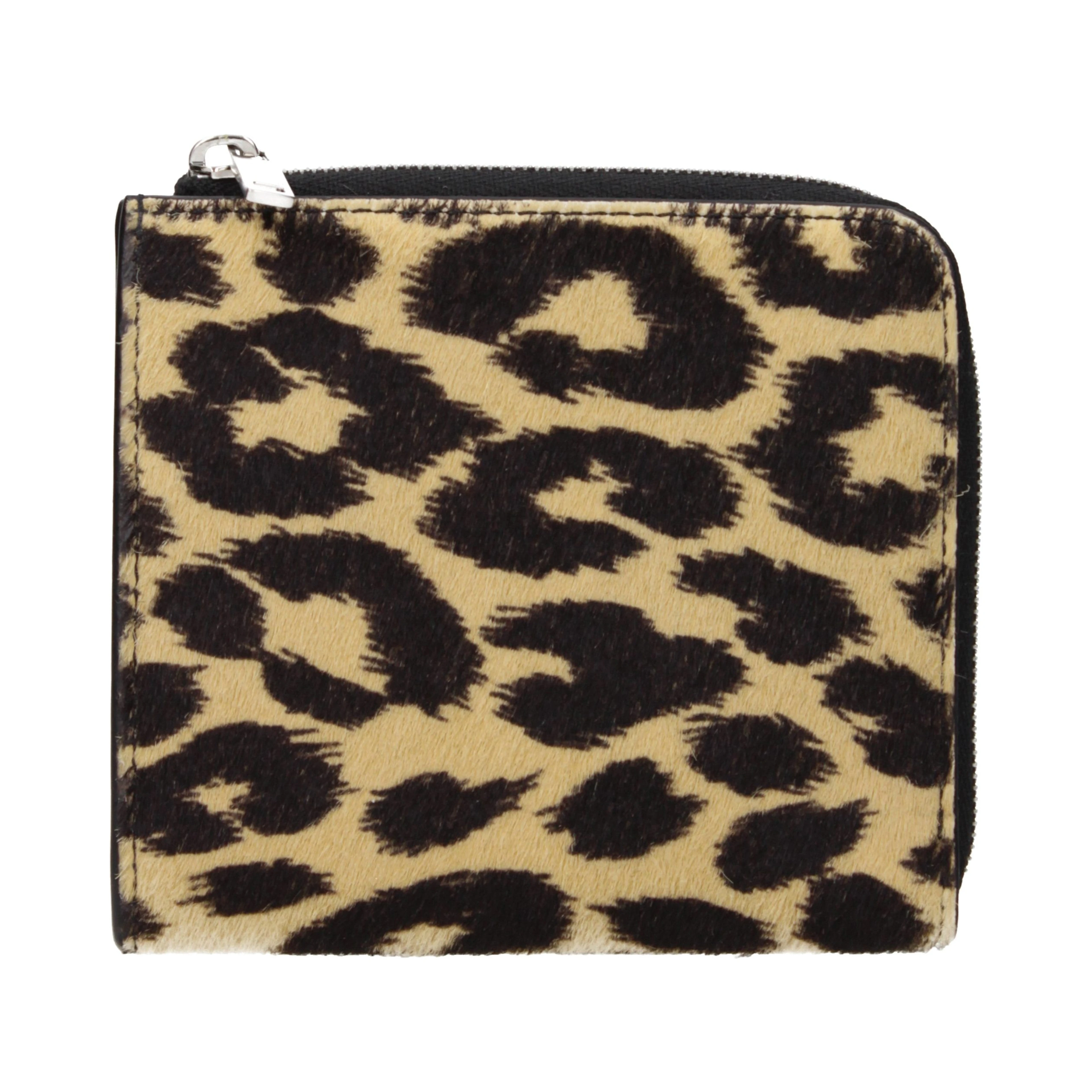 Beige Horsehair Wallet