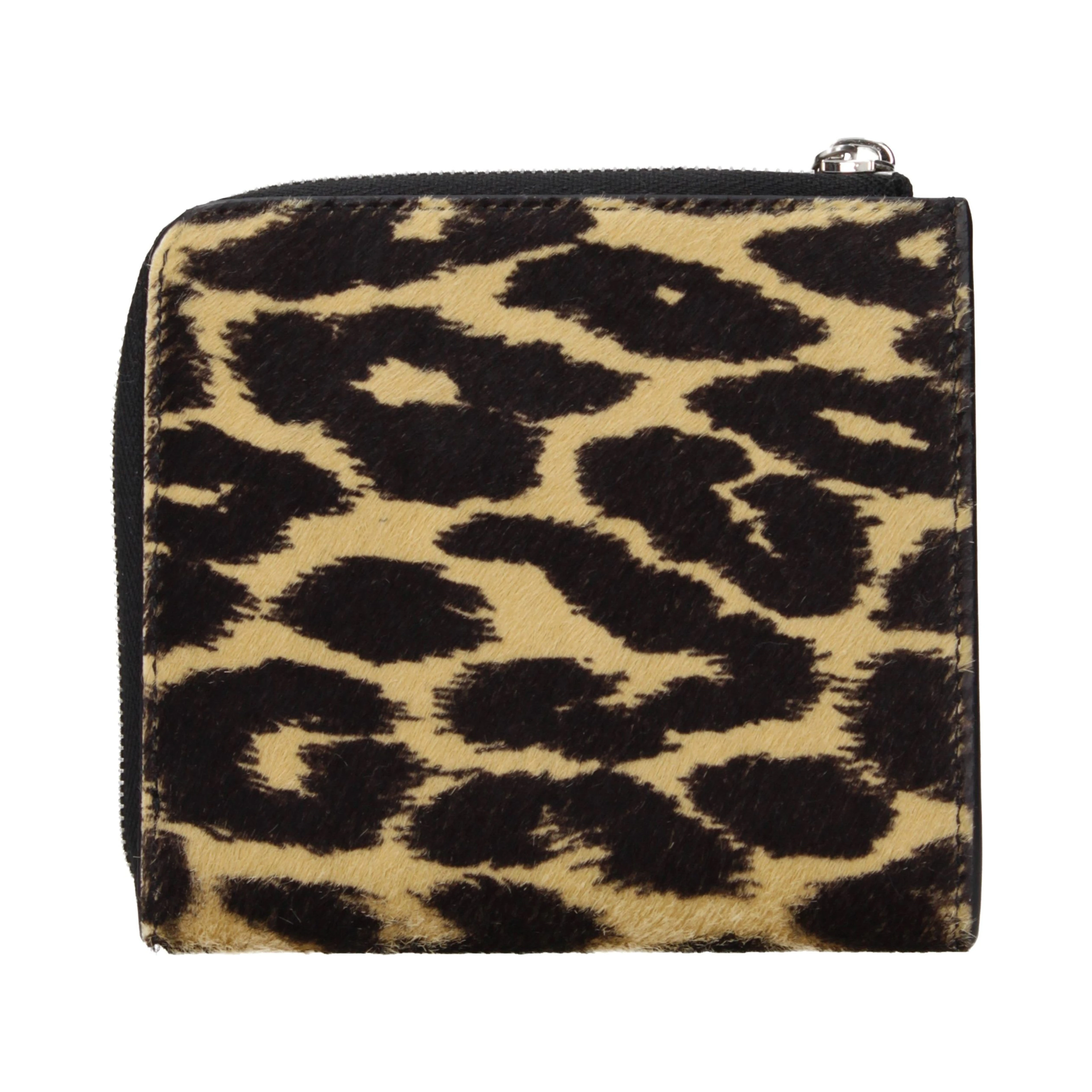 Beige Horsehair Wallet