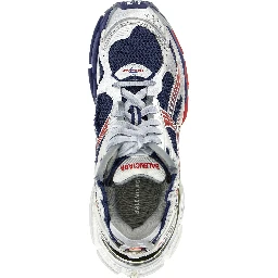 Multicolor Polyethylene Athletic Sneakers