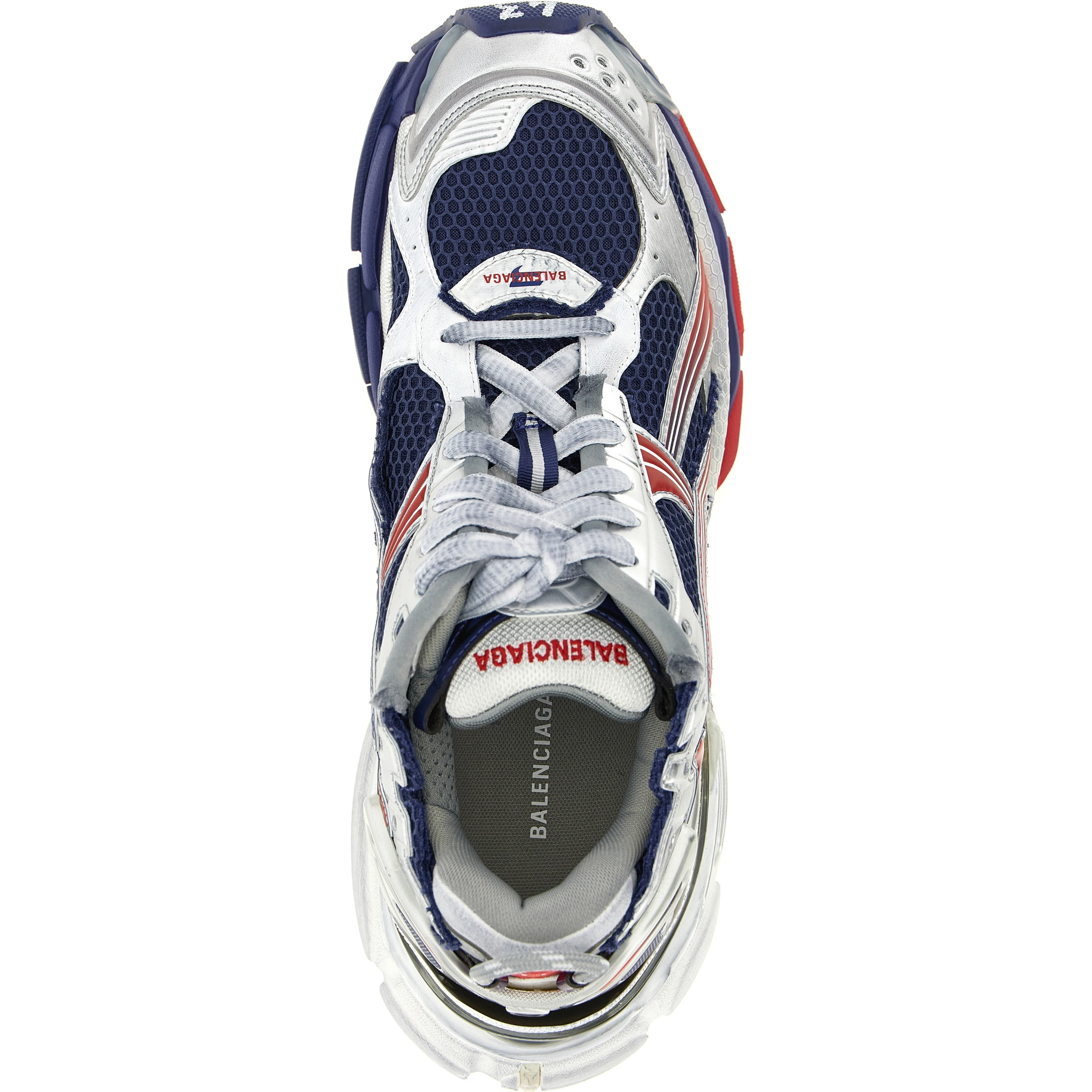 Multicolor Polyethylene Athletic Sneakers