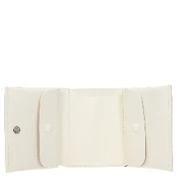 Beige Leather Wallet