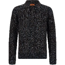 Multicolor Viscose Cardigan