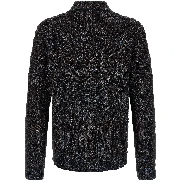 Multicolor Viscose Cardigan