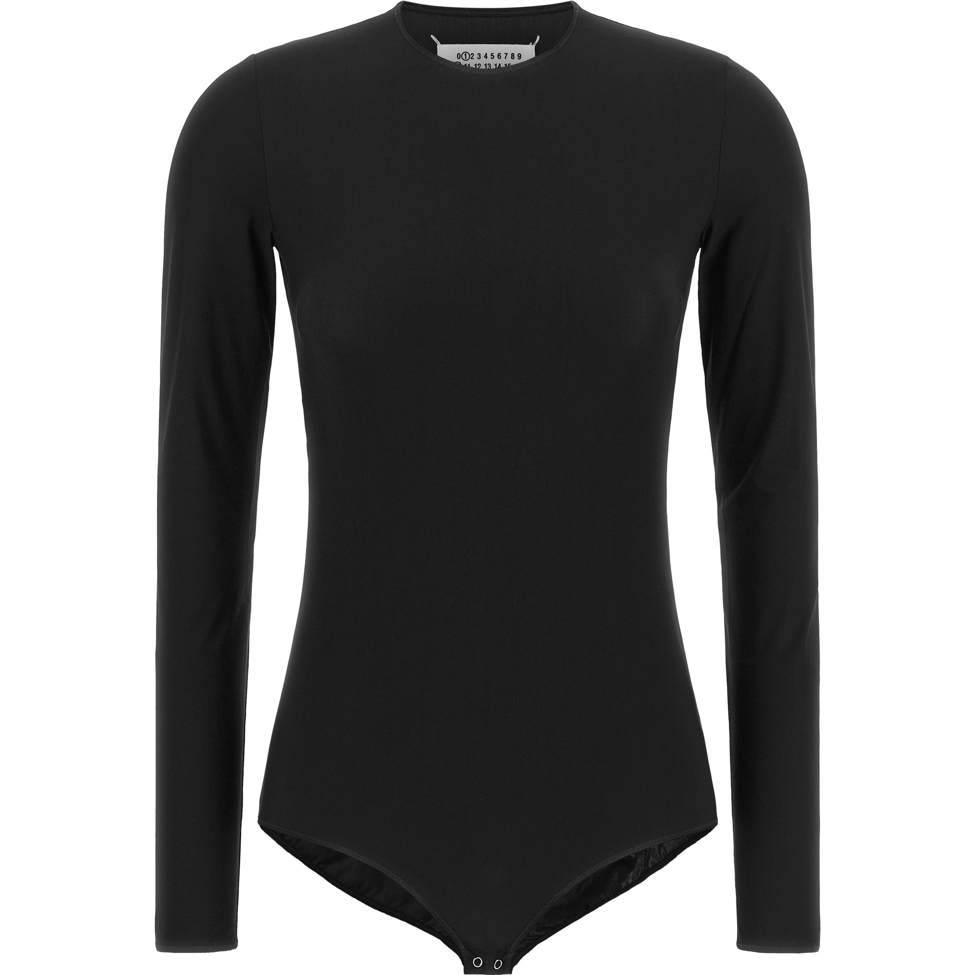 Black Polyamide Bodysuit