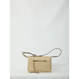 Metal Dots mini leather bag