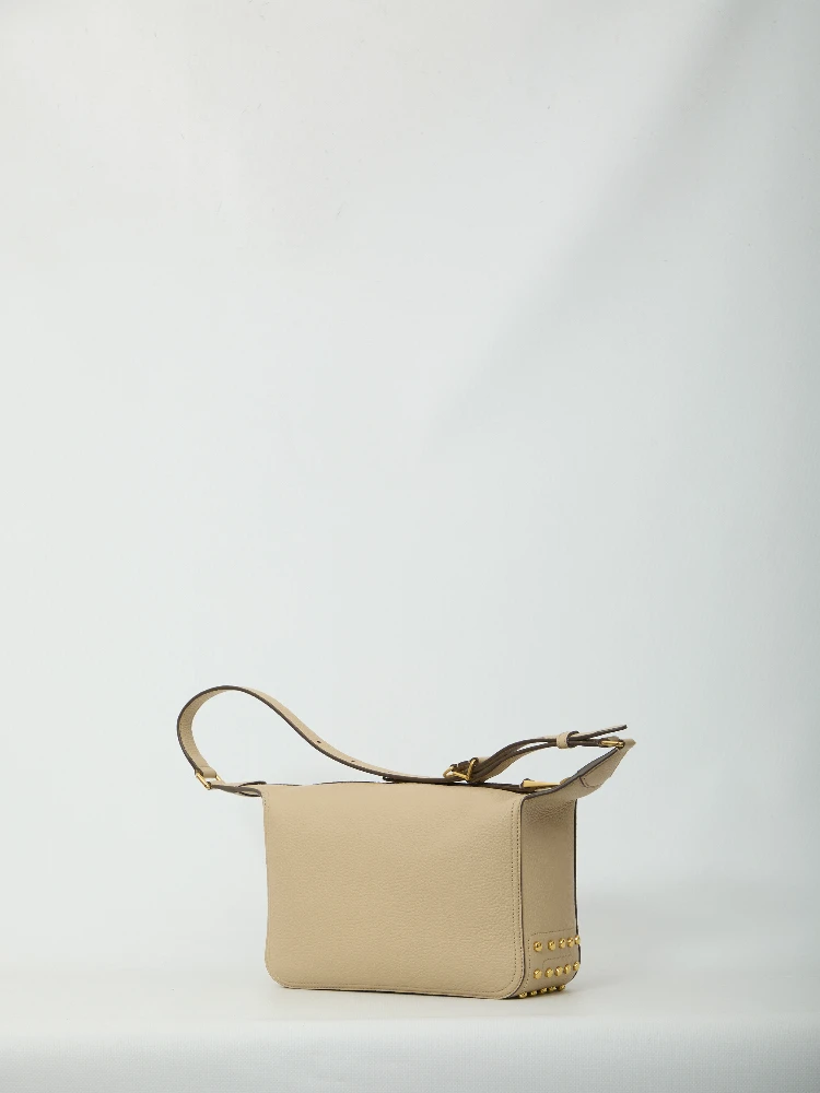 Metal Dots mini leather bag alternative
