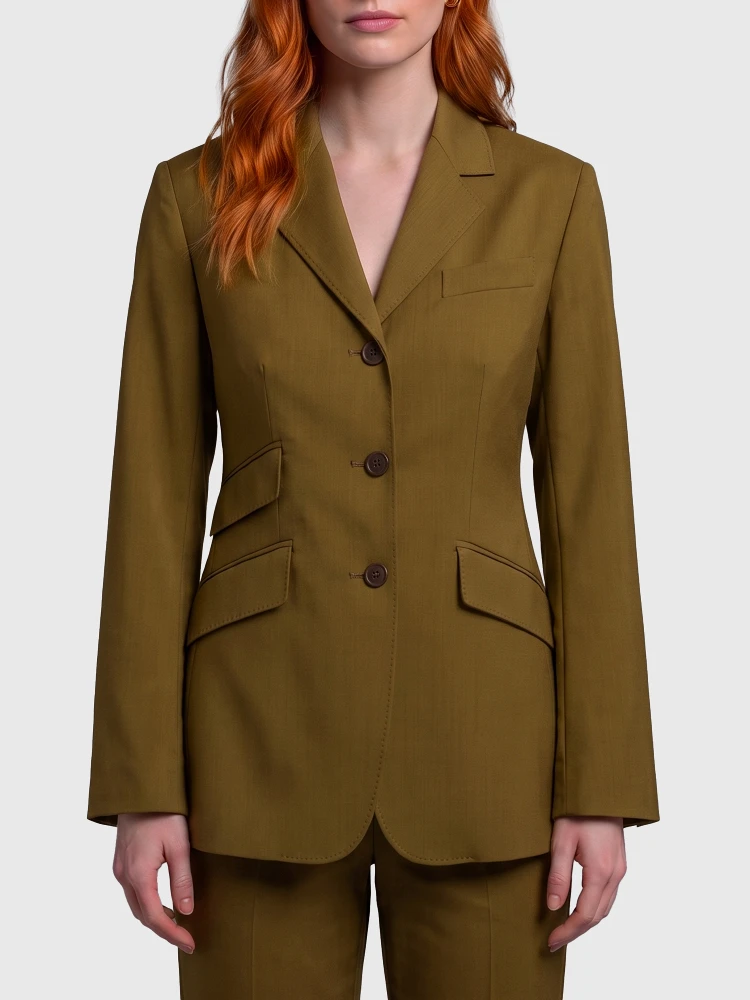 Patio wool jacket