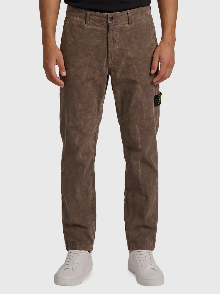 Lead grey trousers