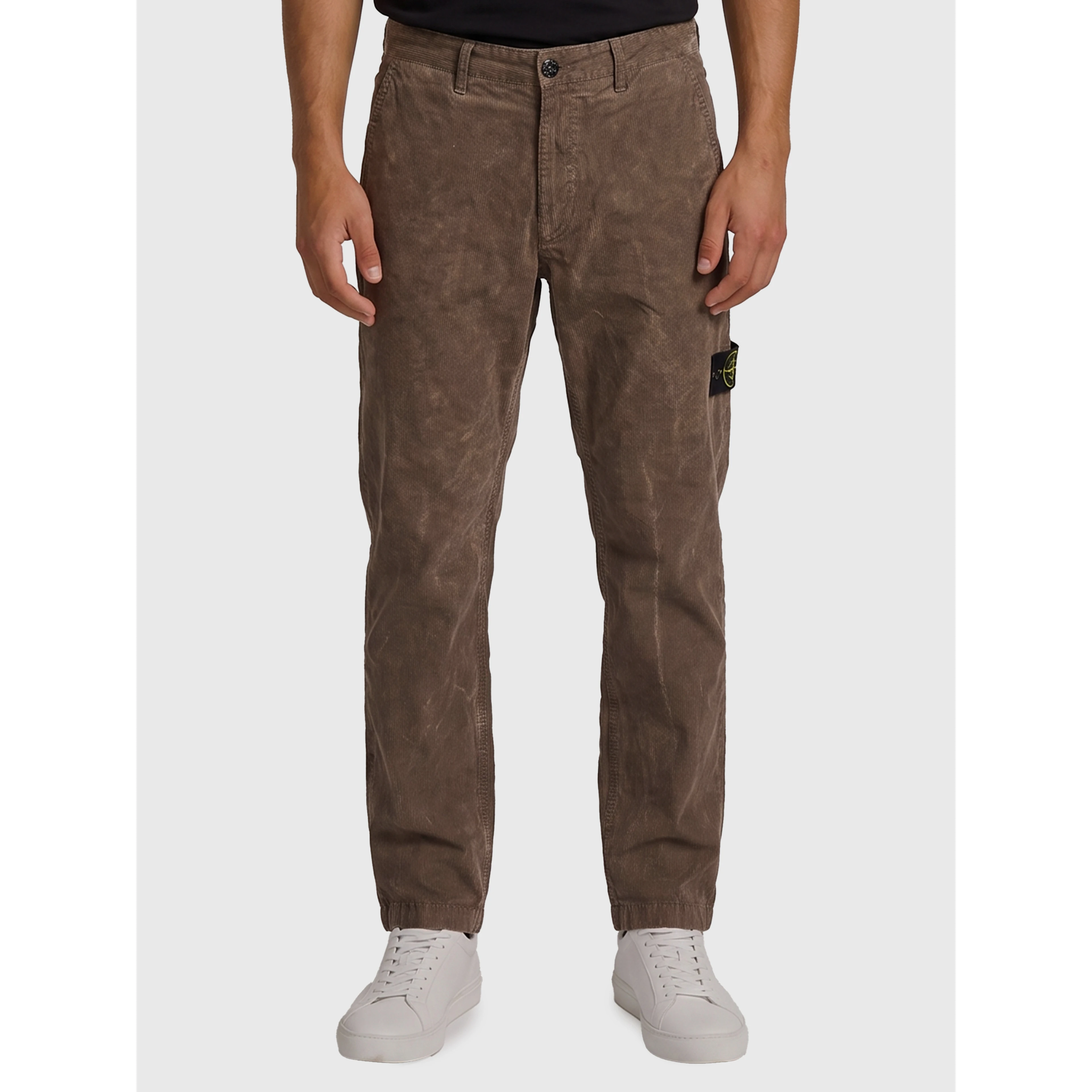 Lead grey trousers