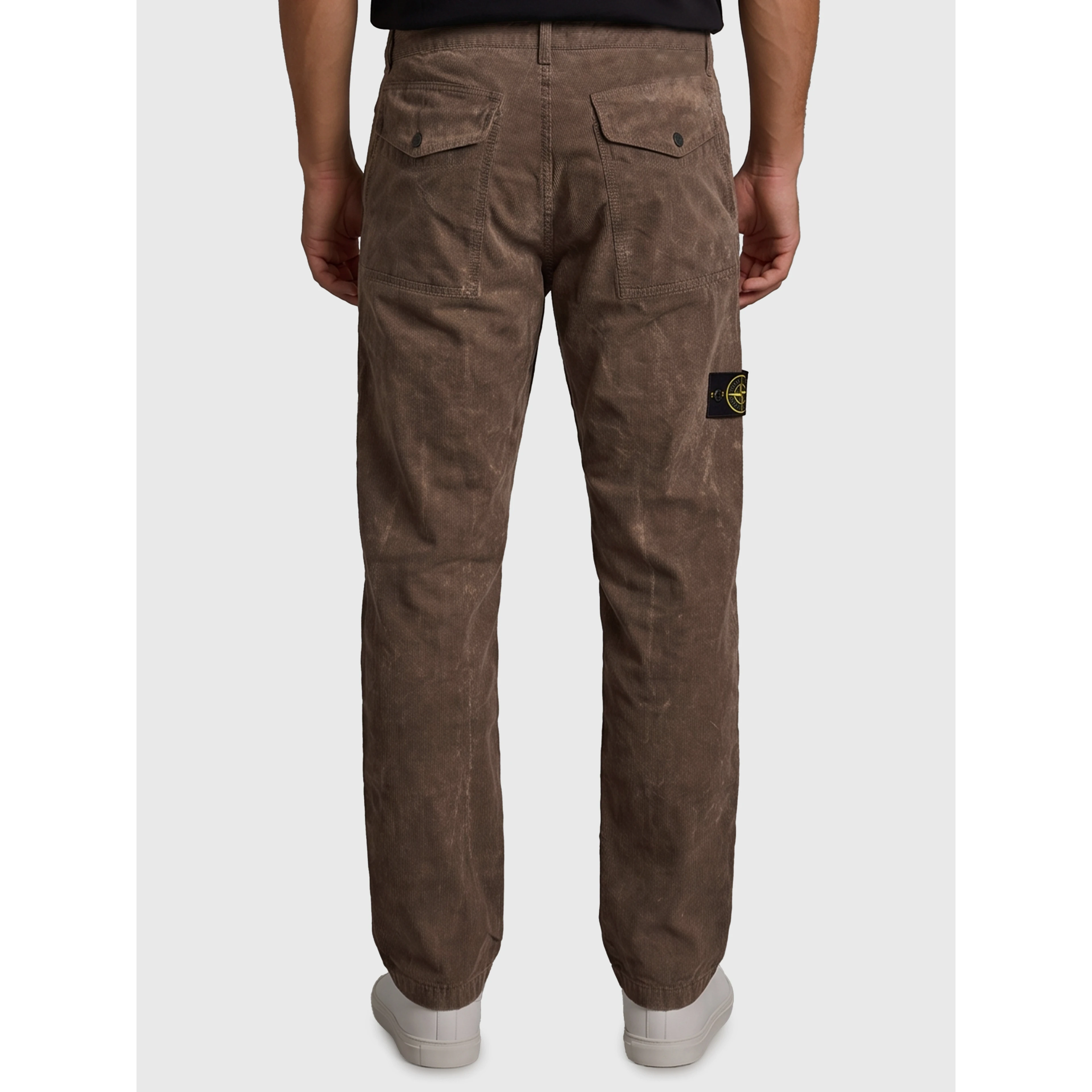 Lead grey trousers