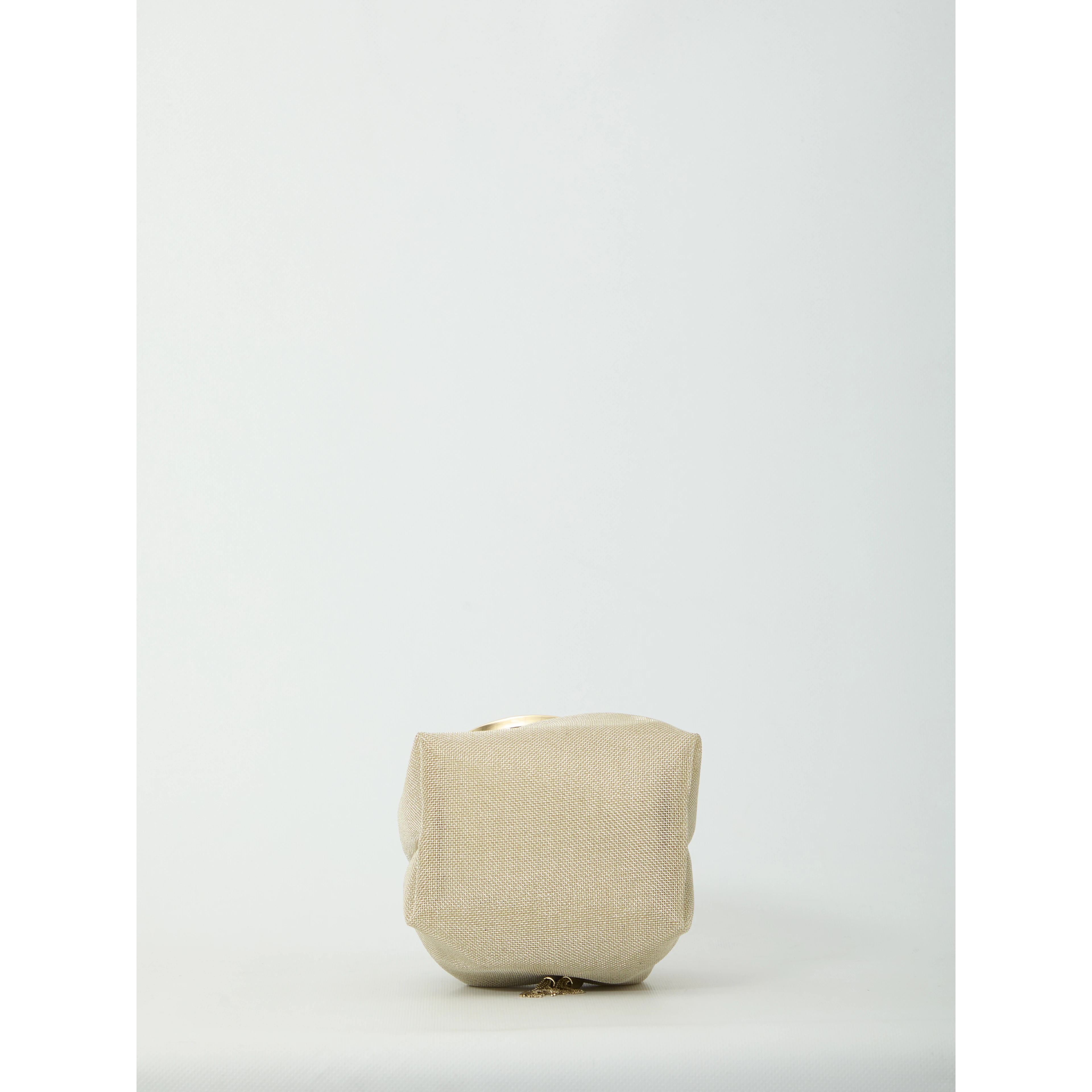 Champagne mesh Bon Bon bag