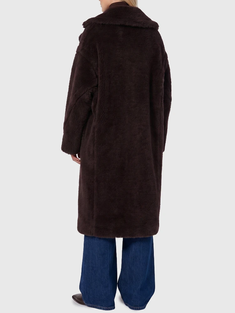 Dark brown Teddy Bear coat alternative
