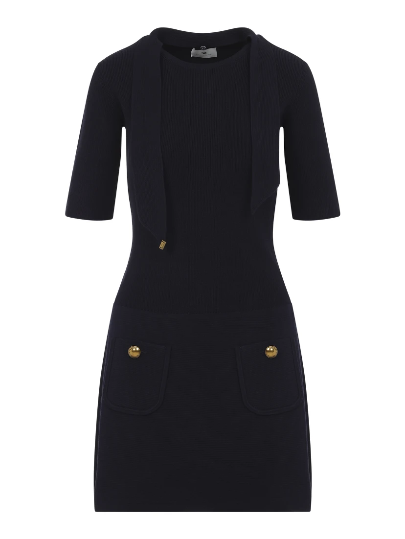 Elisabetta Franchi Knit Dress
