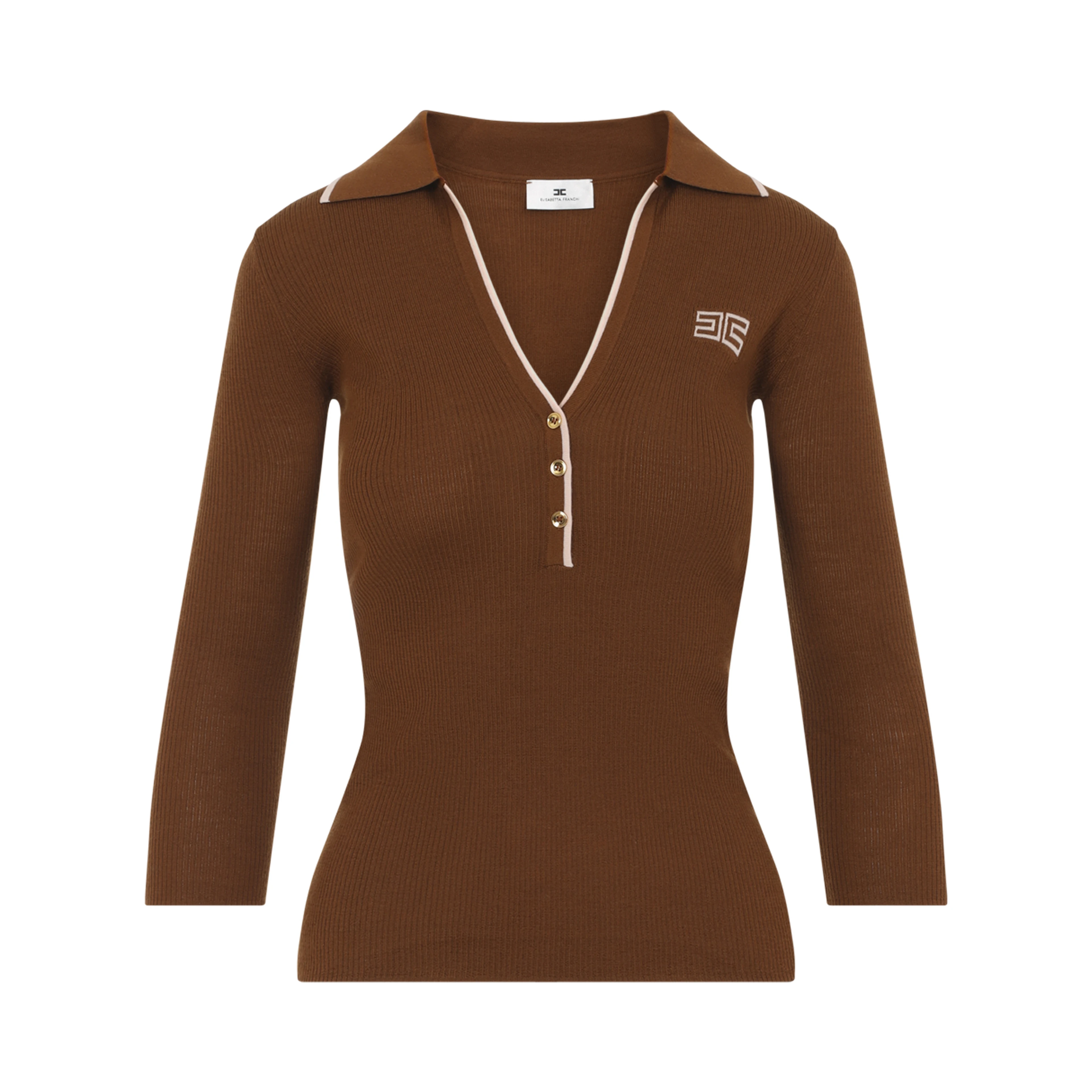 Elisabetta Franchi Knit Polo