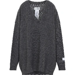MM6 Maison Margiela V Neck Sweater