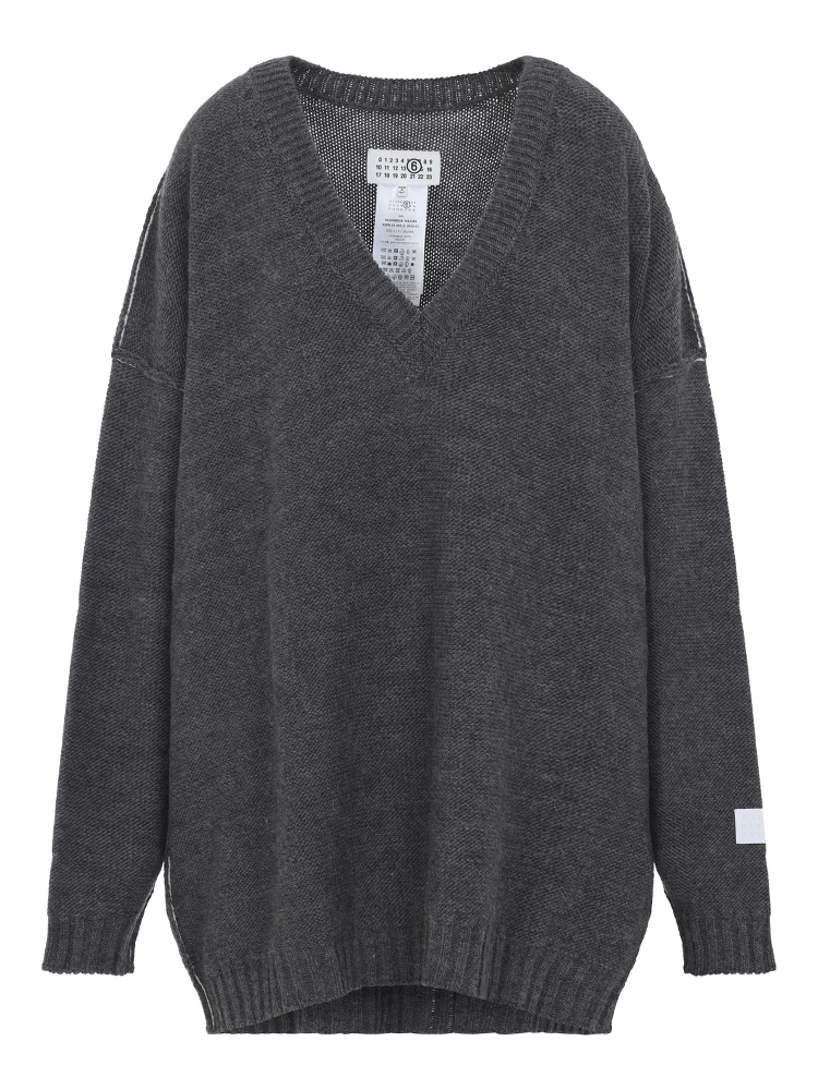 MM6 Maison Margiela V Neck Sweater alternative