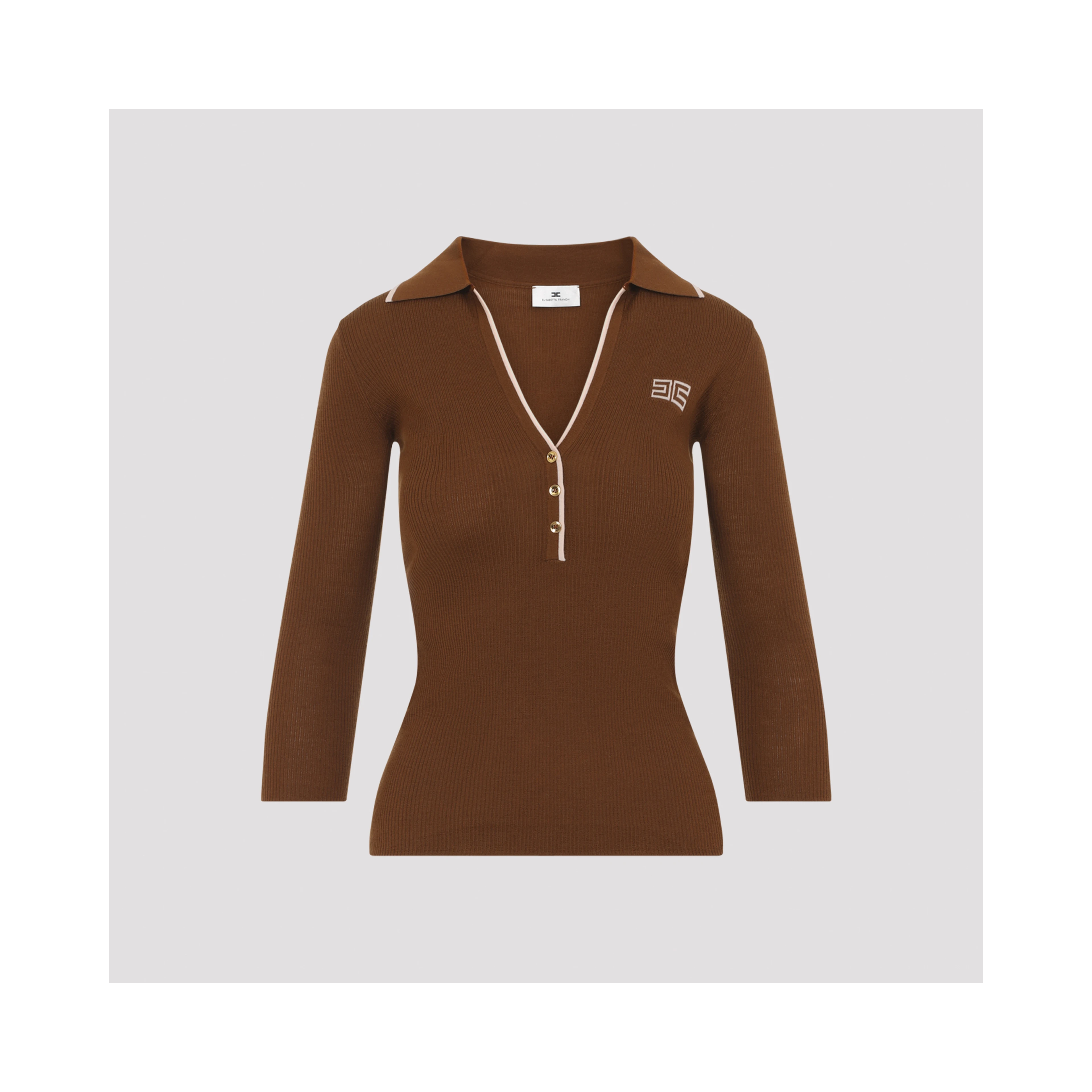 Elisabetta Franchi Knit Polo