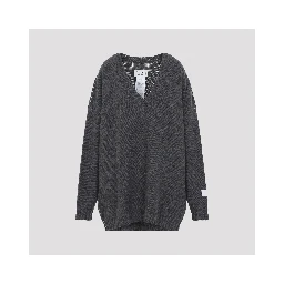 MM6 Maison Margiela V Neck Sweater