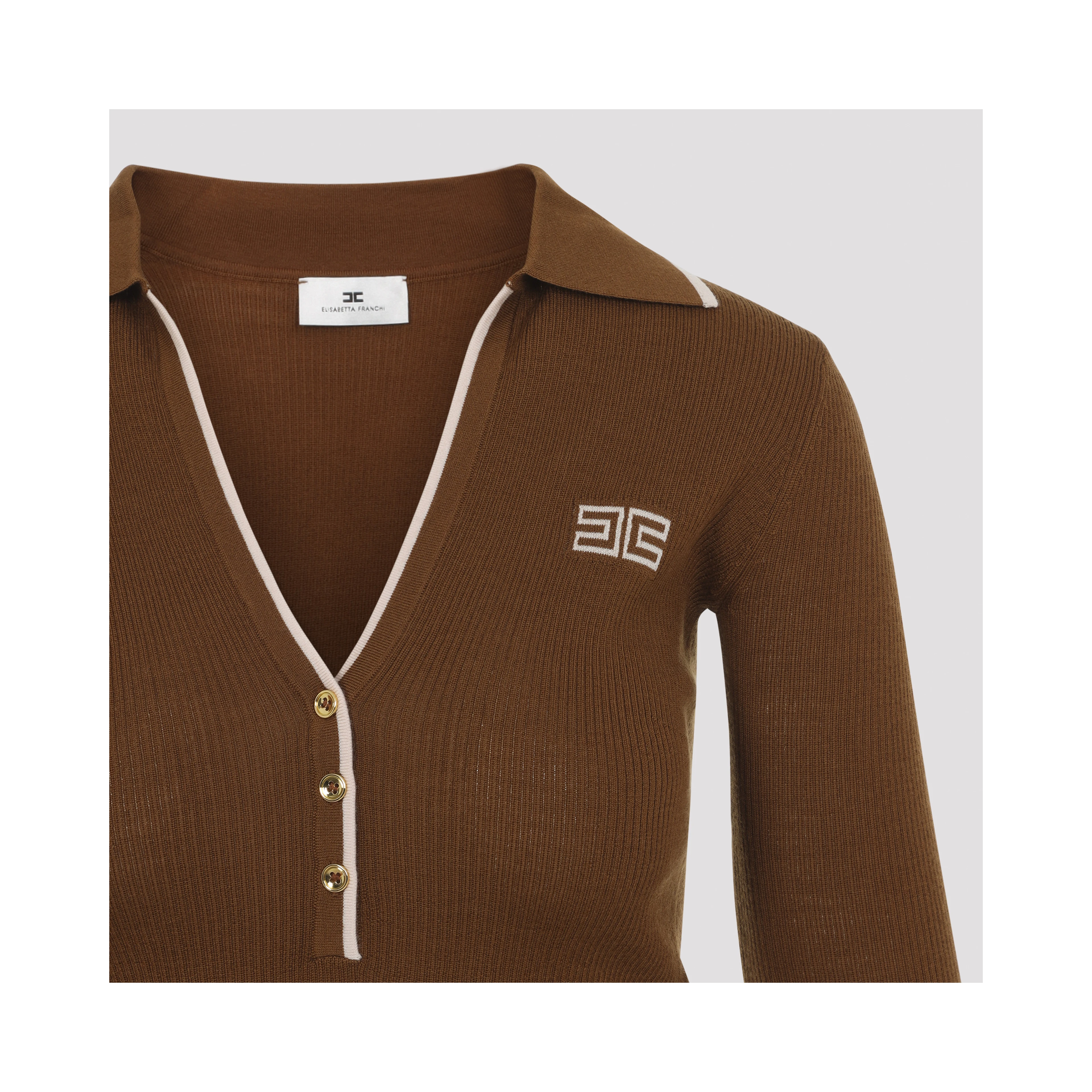 Elisabetta Franchi Knit Polo