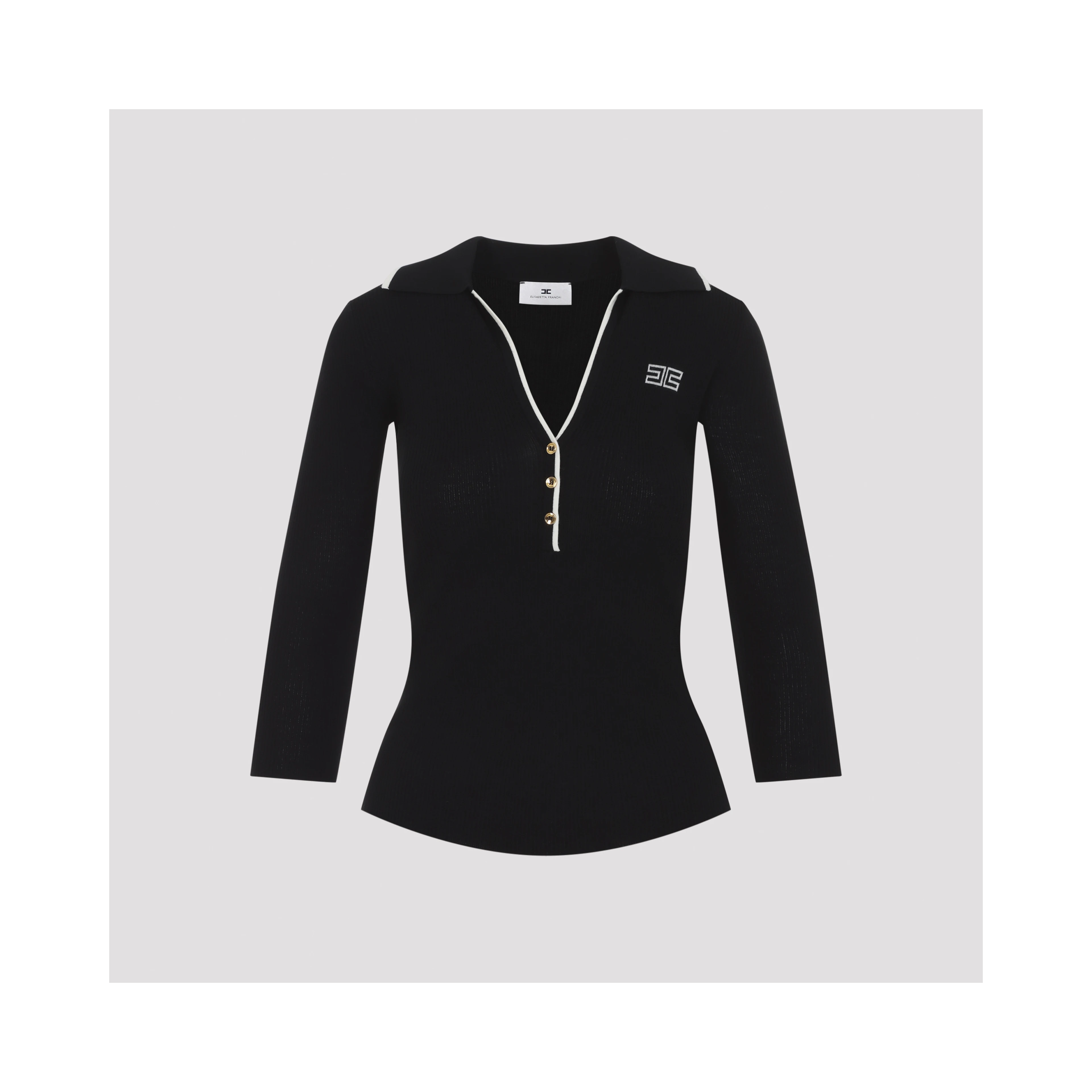 Elisabetta Franchi Knit Polo