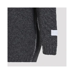 MM6 Maison Margiela V Neck Sweater