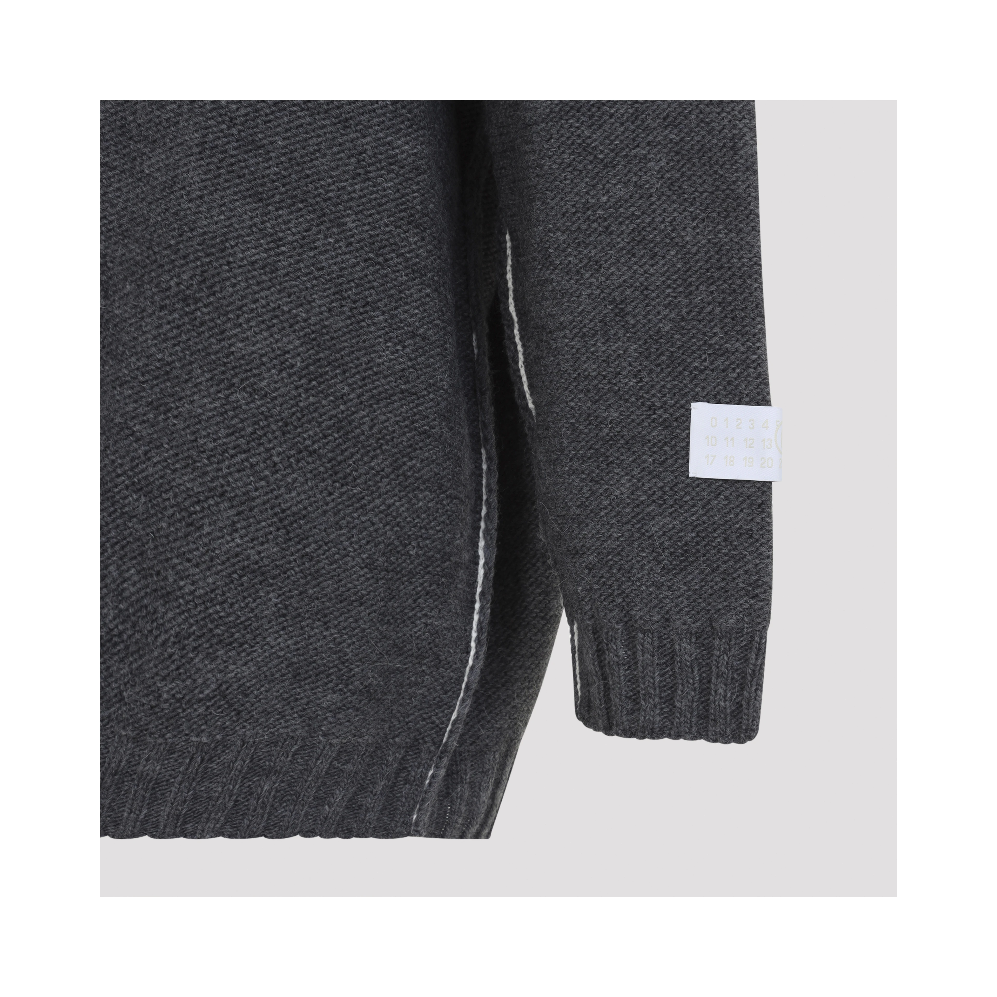 MM6 Maison Margiela V Neck Sweater
