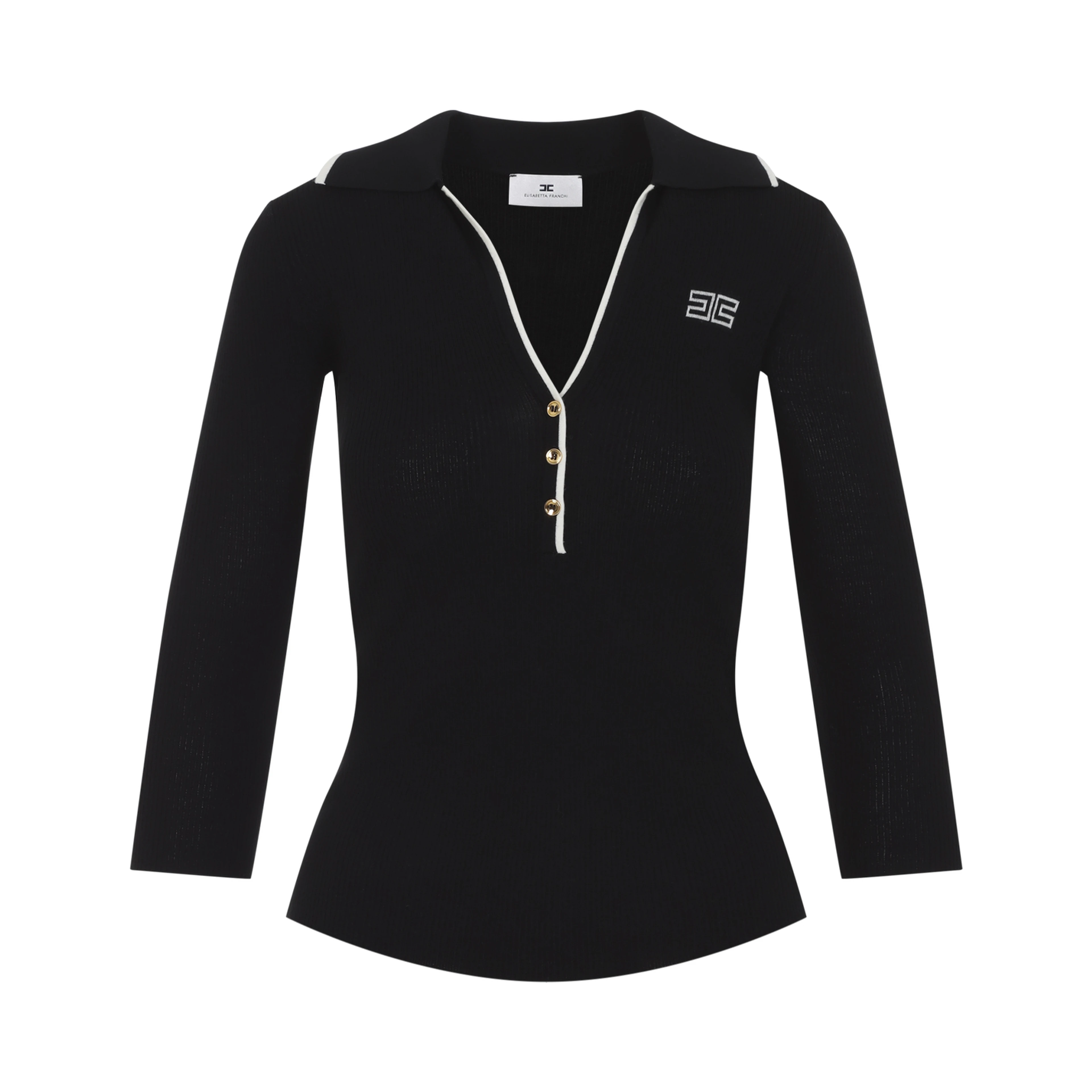 Elisabetta Franchi Knit Polo