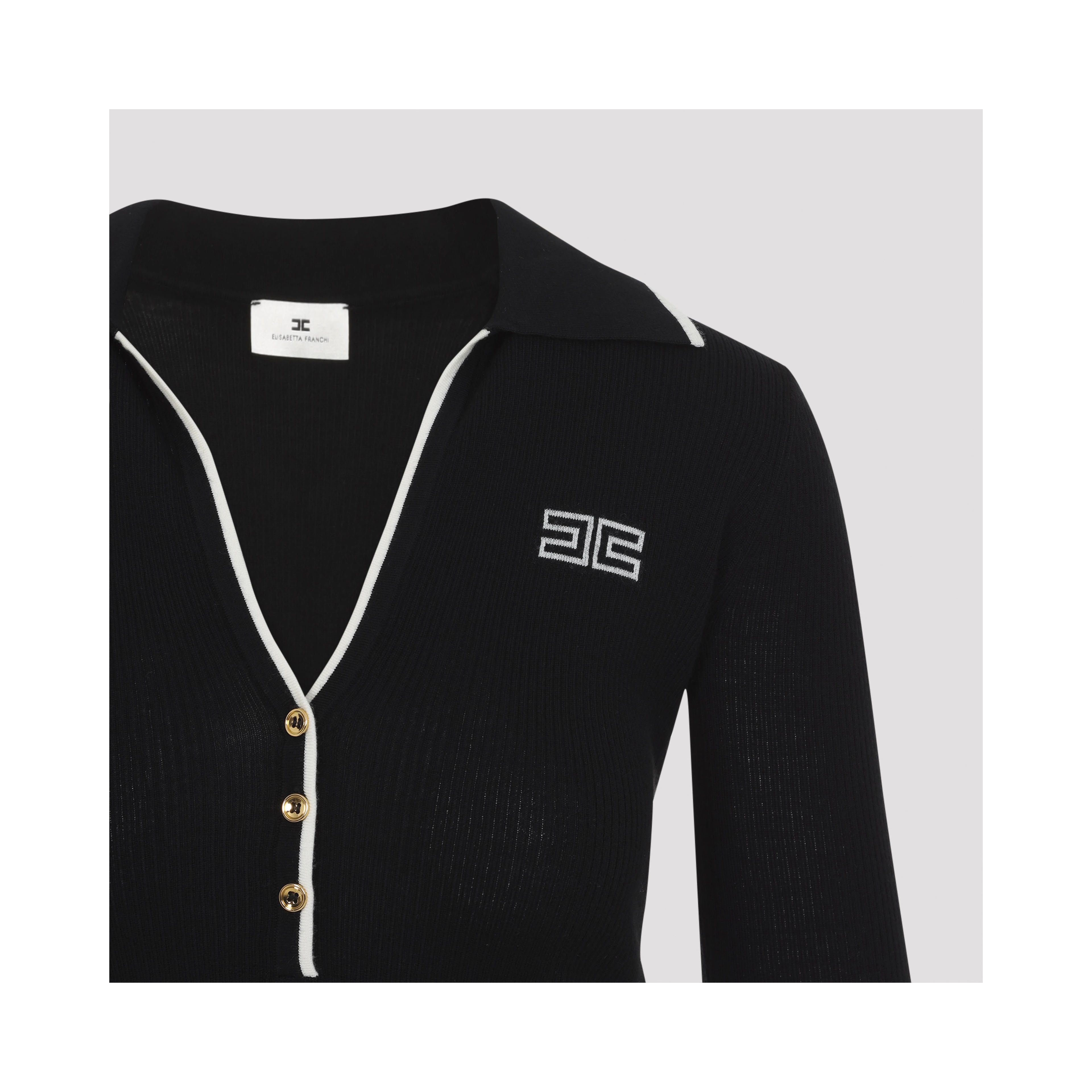 Elisabetta Franchi Knit Polo