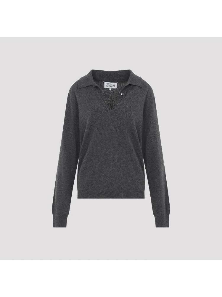 Maison Margiela Twist Lambswool Polo
