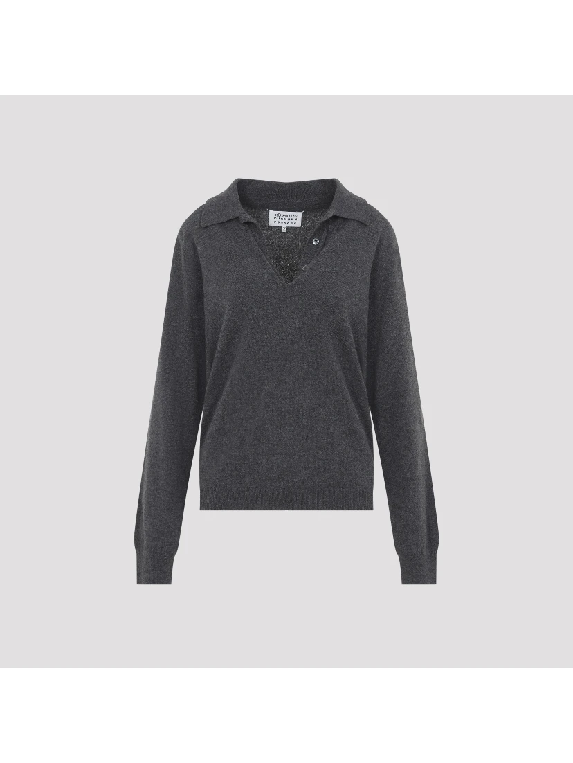 Maison Margiela Twist Lambswool Polo