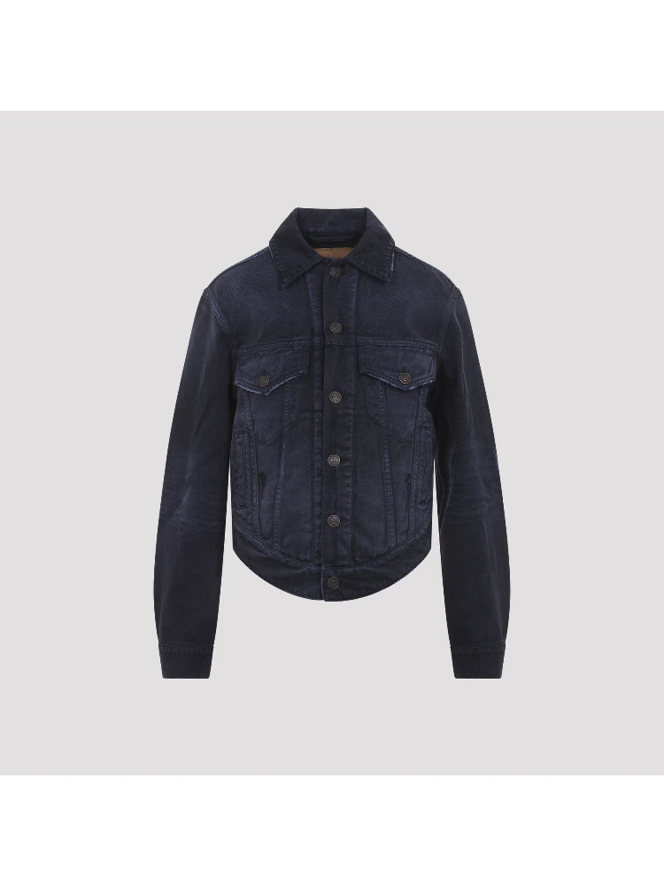 Balenciaga Curved Waistband Jacket