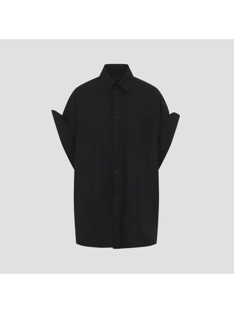Balenciaga Tucked Sleeve Shirt