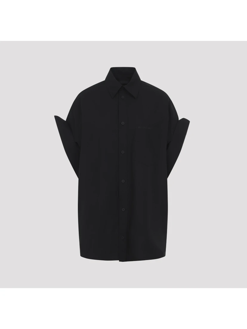 Balenciaga Tucked Sleeve Shirt