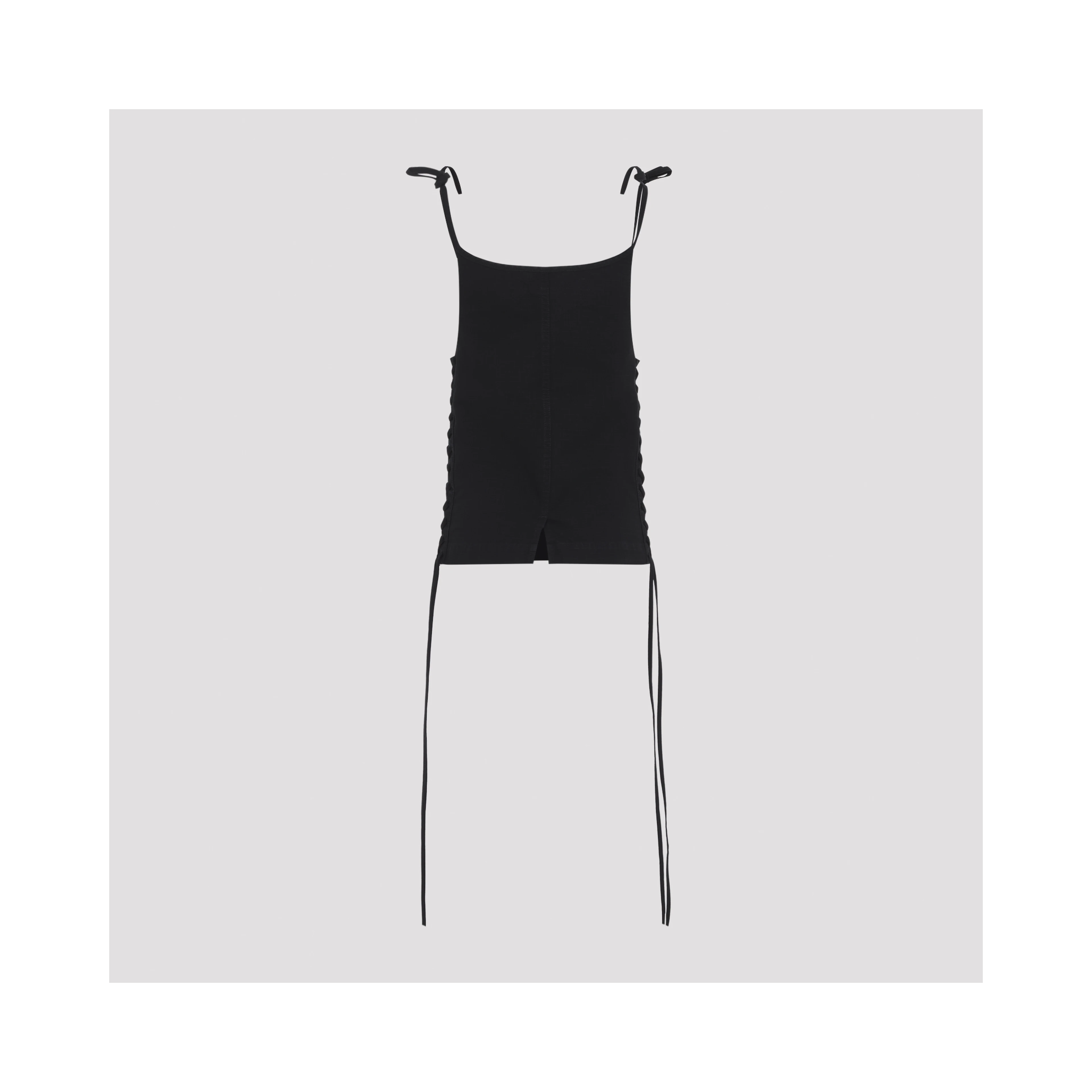 Balenciaga Lace-up Tank Top