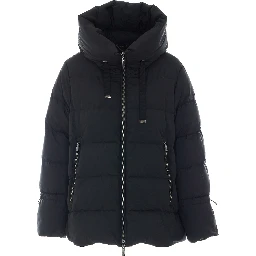 MOORER Coats Black