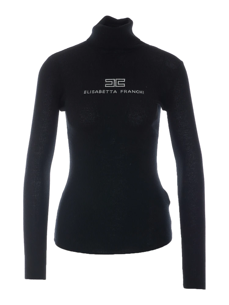 Elisabetta Franchi Sweaters Black