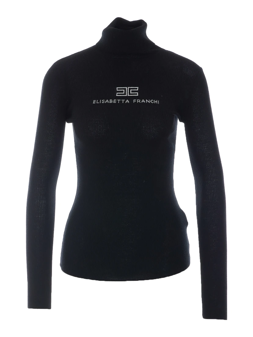 Elisabetta Franchi Sweaters Black