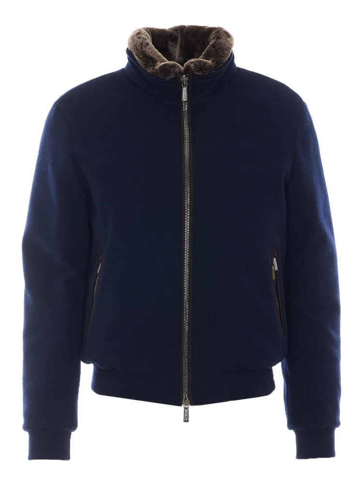 Moorer Coats Blue